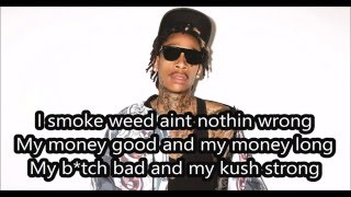 Wiz Khalifa Sings Adele  Hello With A Twist Lyrics [upl. by Sibby977]