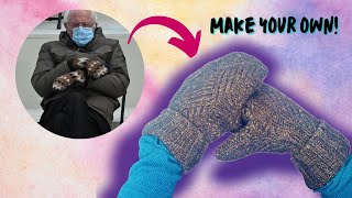 How To Make Mittens  Free Pattern [upl. by Deming]