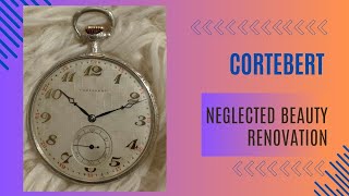 CORTEBERT Cal 522 19001919 Vintage Pocket Watch Restoration [upl. by Zamir]