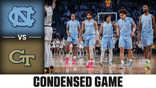 North Carolina vs Georgia Tech Game Highlights  202324 ACC Men’s Basketball [upl. by Rosemaria183]