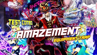 Test combo AMAZEMENT deck with new support prepare for new update of Master Duel [upl. by Notyap]