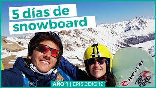 🏂 SNOWBOARD en CERRO CATEDRAL Bariloche 🌎 De USHUAIA a ALASKA en Motorhome  Ep19 [upl. by Yentterb]