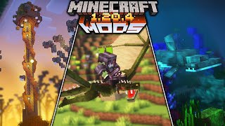 TOP 20 Minecraft Mods 1204120  March 2024 [upl. by Enahc443]