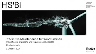 Predictive Maintenance für Windturbinen [upl. by Bigner]