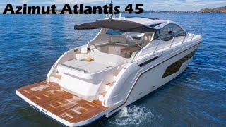 Boat Tour  Azimut Atlantis 45 [upl. by Fanestil]