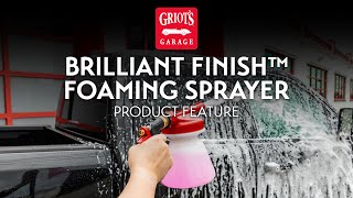 Griots Garage Brilliant Finish™ Foaming Sprayer [upl. by Fabrianne274]