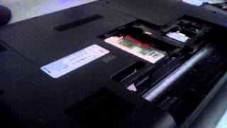 Compaq Presario CQ57  How to remove ram and install a new one or upgrade ram [upl. by Waverly946]