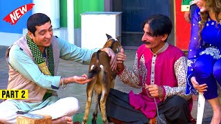 Eid Special Part 2  Zafri Khan and Khushboo  Iftikhar Thakur  Tariq Teddy  New Stage Drama 2022 [upl. by Gnay518]