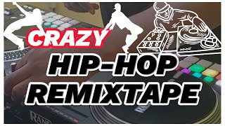 Dj Milton  Crazy HipHop Throwbacks HipHopRemixtape [upl. by Cordle]