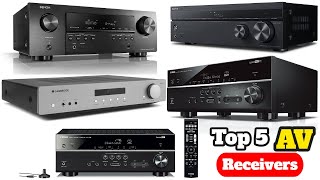 Best Budget AV Receivers 2022 [upl. by Hars]