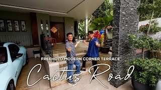 RARE FREEHOLD MODERN CORNER TERRACE CACTUS ROAD DESMOND  LEE YONG SINGAPORE PROPERTY LISTING [upl. by Ardie426]