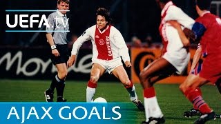 Ajax put five past Bayern  1995 UEFA Champions League semifinal [upl. by Esela]