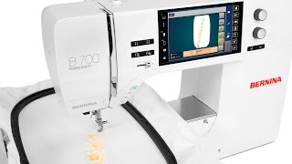 BERNINA 700 Embroidery Machine – Flawless Embroidery Every Time [upl. by Tirrag]