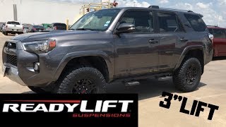 4Runner TRD Off Road 3quotReadyLift Install with upgrade tires [upl. by Armat]