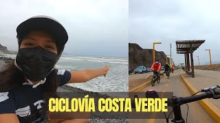 Ruta ciclista por la COSTA VERDE 2021  De San Miguel a Chorrillos [upl. by Roi]