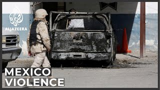 Mexico homicide rate 127 deaths reported in single day [upl. by Esilenna]