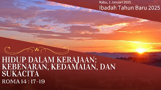 Ibadah Live Streaming Tahun Baru 1 Januari 2025 GPIB PNIEL Singaraja [upl. by Anaig]