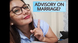 HOW TO GET AN ADVISORY ON MARRIAGE CENOMAR VS AOM CR1 VISA [upl. by Aicirtam493]