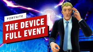 Fortnite The Device  Full Event No Commentary [upl. by Aynatahs]