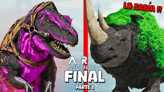 OMEGA HA DESPERTADO EL PODER DEL DINOSAURIO REX DESATADO FINAL Parte 1 ARK Ascended Historia [upl. by Breban]