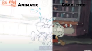 Cuphead Show Animatic Vs Completed Part 2 [upl. by Fleece]