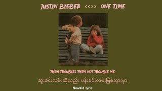 Justin Bieber  One Time mm sub [upl. by Ottinger7]