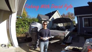 How To Oil Change amp Lower Unit service on Yamaha F90 Four Stroke outboard [upl. by Sucramej]