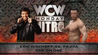 Eric Bischoff vs created wrestler Fajita [upl. by Wadlinger]