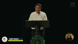 FULL SPEECH Sonny Angara at the 2024 Social Good Summit [upl. by Kaitlyn]