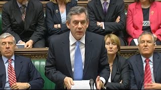 Gordon Browns first Prime Ministers Questions 4 July 2007 [upl. by Nnairret]