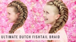 The ultimate Dutch Fishtail Braid by SweetHearts Hair [upl. by Alvy]