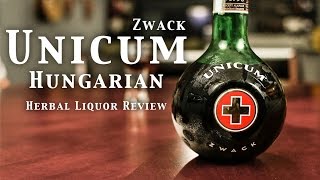 Zwack Unicum Hungarian Herbal Liquor Review [upl. by Natsud714]