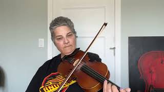 Day 147  Rakes of Kildare  Patti Kusturok’s 366 Days of Fiddle Tunes [upl. by Anilesor]