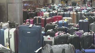 Items in orphaned bags at airports land at Unclaimed Baggage store [upl. by Nancie684]