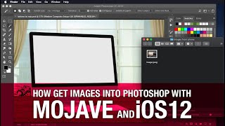 How to get images from iPhone to Photoshop [upl. by Eilhsa]