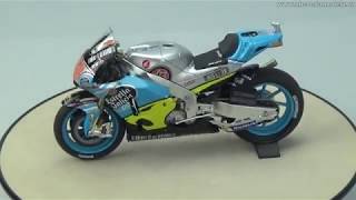 Honda RC213V No 53 T Rabat Estrella Galicia 00 Marc VDS MotoGP 2017 Minichamps 112 [upl. by Hgeilhsa]