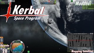 KSP Modded  Ep 28  Mapping Satellite [upl. by Hseham]