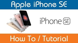 How To Send A Text Message  iPhone SE [upl. by Jc]