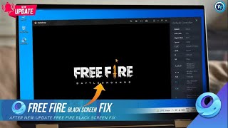 Gameloop Emulator Free Fire Black Screen Problem Fix [upl. by Alyssa]