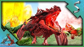 EVERY NEW CREATURE IN CRYSTAL ISLES  Ark Crystal Isles DLC [upl. by Aitsirk]