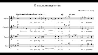 Morten Lauridsen  O magnum mysterium [upl. by Cheffetz458]