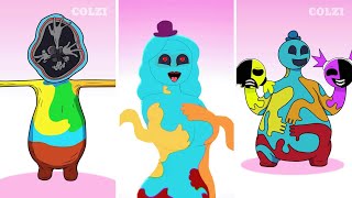 Sprunki OC Doey meets Kiki and Doey Girl  Poppy Playtime Chapter 4 sprunkiincredibox sprunki [upl. by Otho]