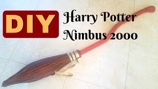 Harry Potter Nimbus 2000  Cardboard DIY [upl. by Brunk]