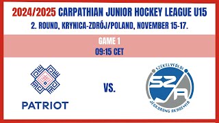 HC Patriot Vinnytsia  Seklerland Icehockey Academy [upl. by Eirbua]