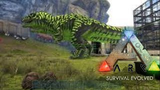 How to spawn in a R Giga in Ark Survival Evolved on PS4 [upl. by Hertzog]