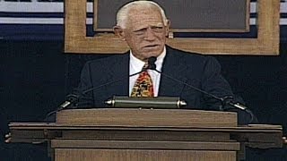 Sparky Anderson gives Hall of Fame induction speech [upl. by Goldman]