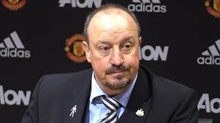 Manchester United 41 Newcastle  Rafa Benitez Post Match Press Conference  Premier League MUNNEW [upl. by Ykceb419]