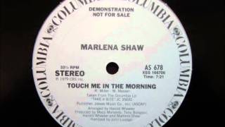 Marlena Shaw  Touch Me In The Morning Disco Mixwmv [upl. by Nybbor]