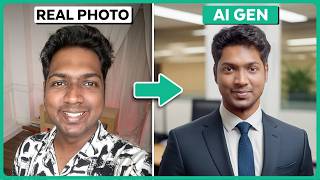 How to Create Professional LinkedIn Profile Picture with AI [upl. by Wallace]