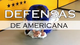 BJJ  🔰 DEFENSA de AMERICANA  Técnicas Jiu Jitsu en español  Defensas 1 [upl. by Ellenaj630]